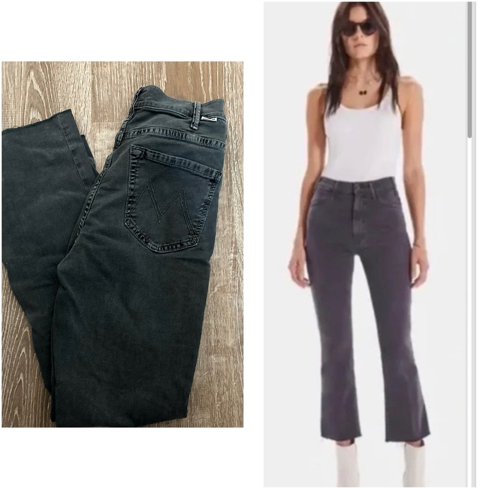 Mother Denim The Hustler Ankle Fray in Chalk It Up